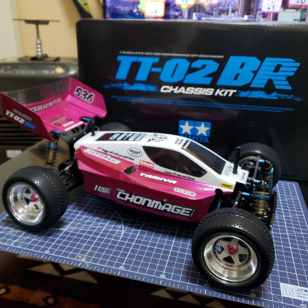 TT02BR フルオプション タミヤ ネオスコーチャーボディ ハイエンド