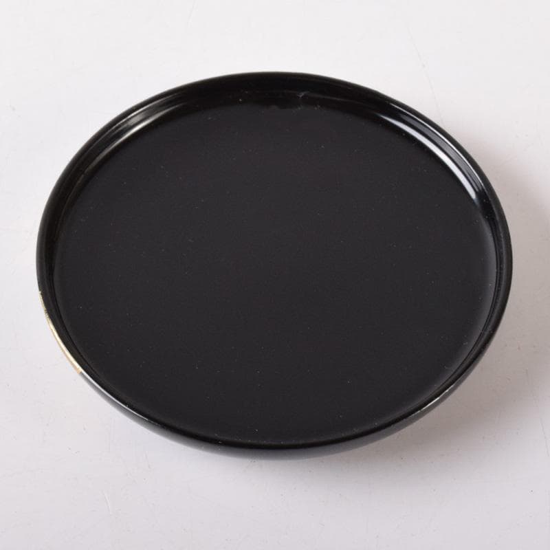 茶道具　蒔絵師　西村弘峰作　青楓螺鈿蒔絵　万寿形　香合　共箱　V　7699