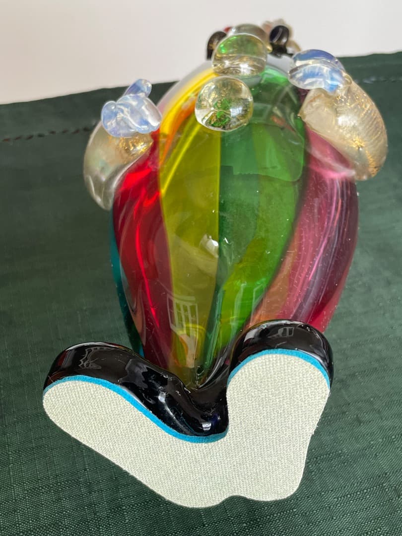 ベネチアングラス (ムラーノガラス) ピエロ 人形