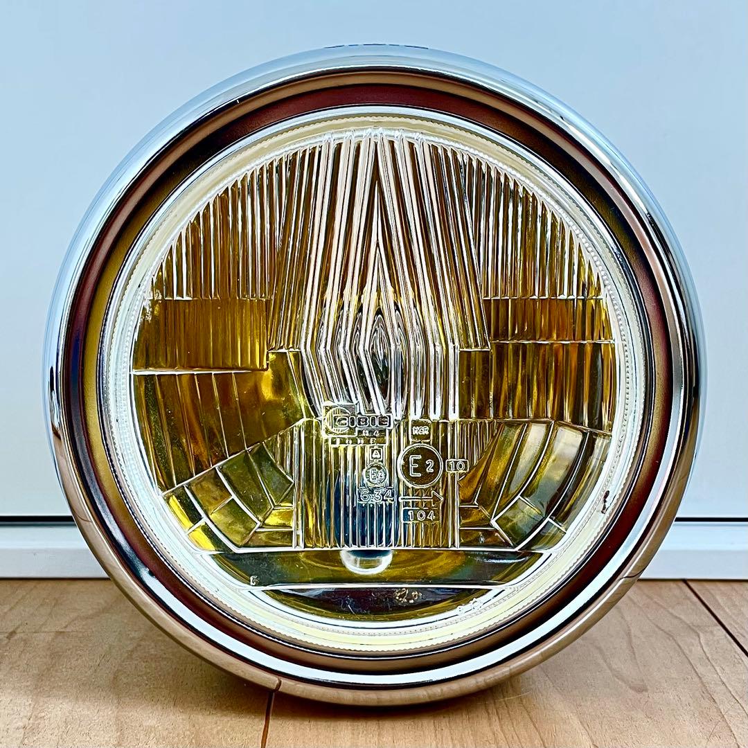 当時物 CIBIE シビエ 凹み ヘッドライト CB400F ホーク マーシャル