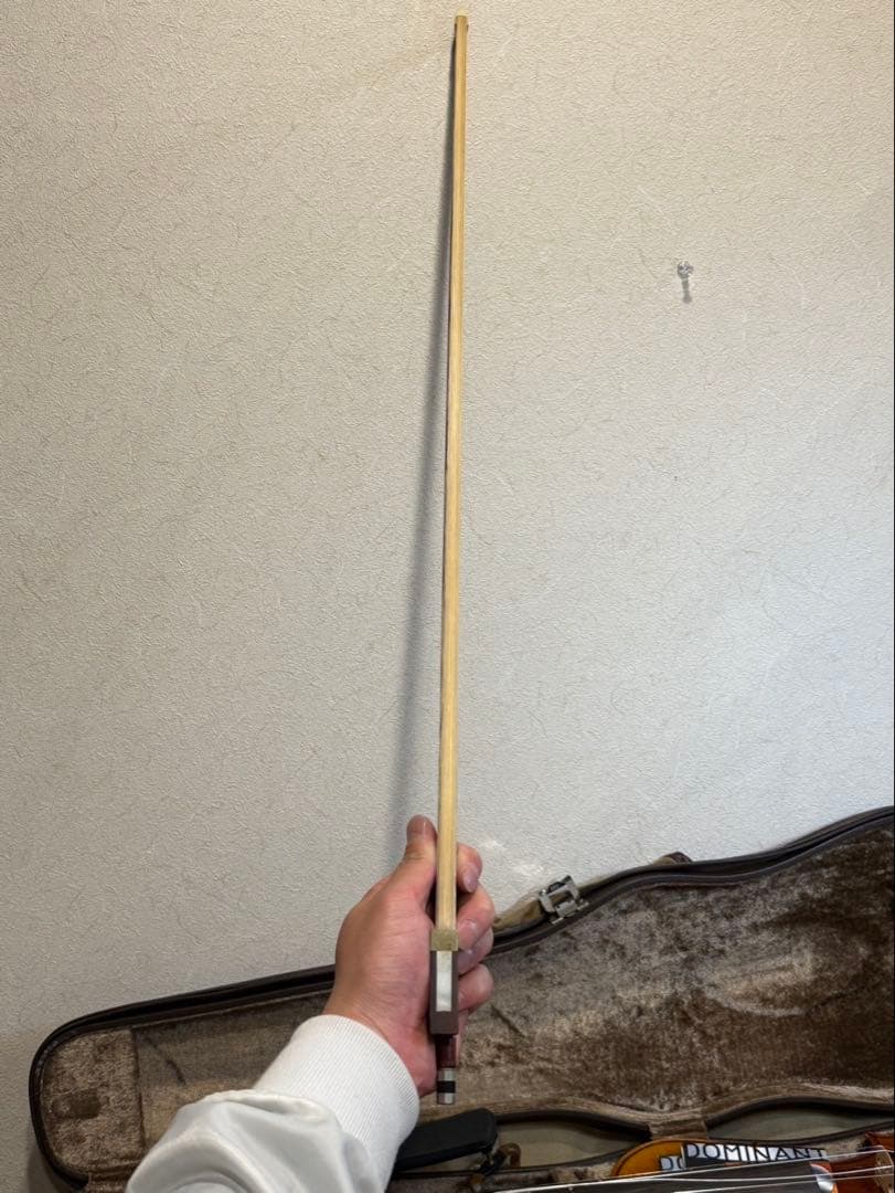 【送料込み】ハルシュタット　バイオリン 本体 ケース付き　付属品あり　4／4