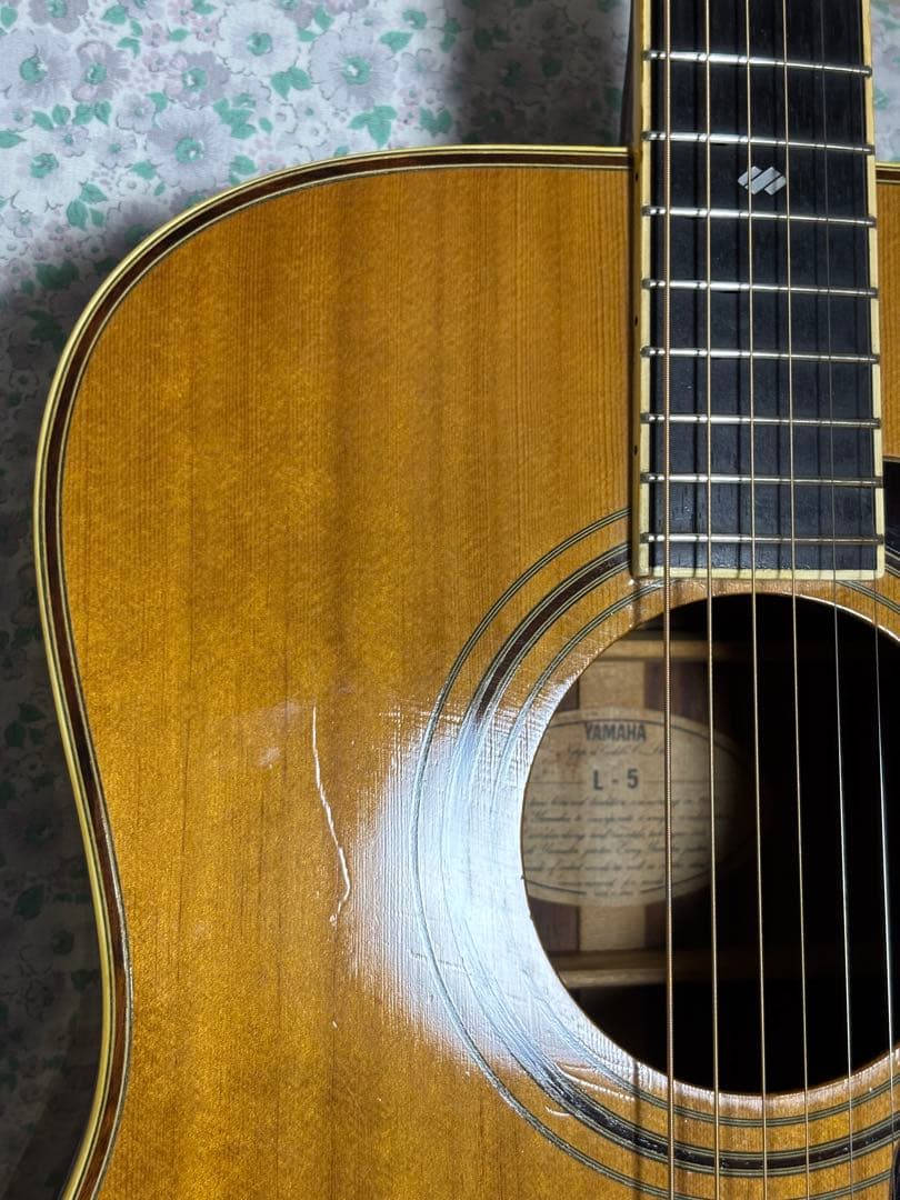 程度良❗️YAMAHAヤマハ L-5 前期ジャパンヴィンテージアコギ 調整済