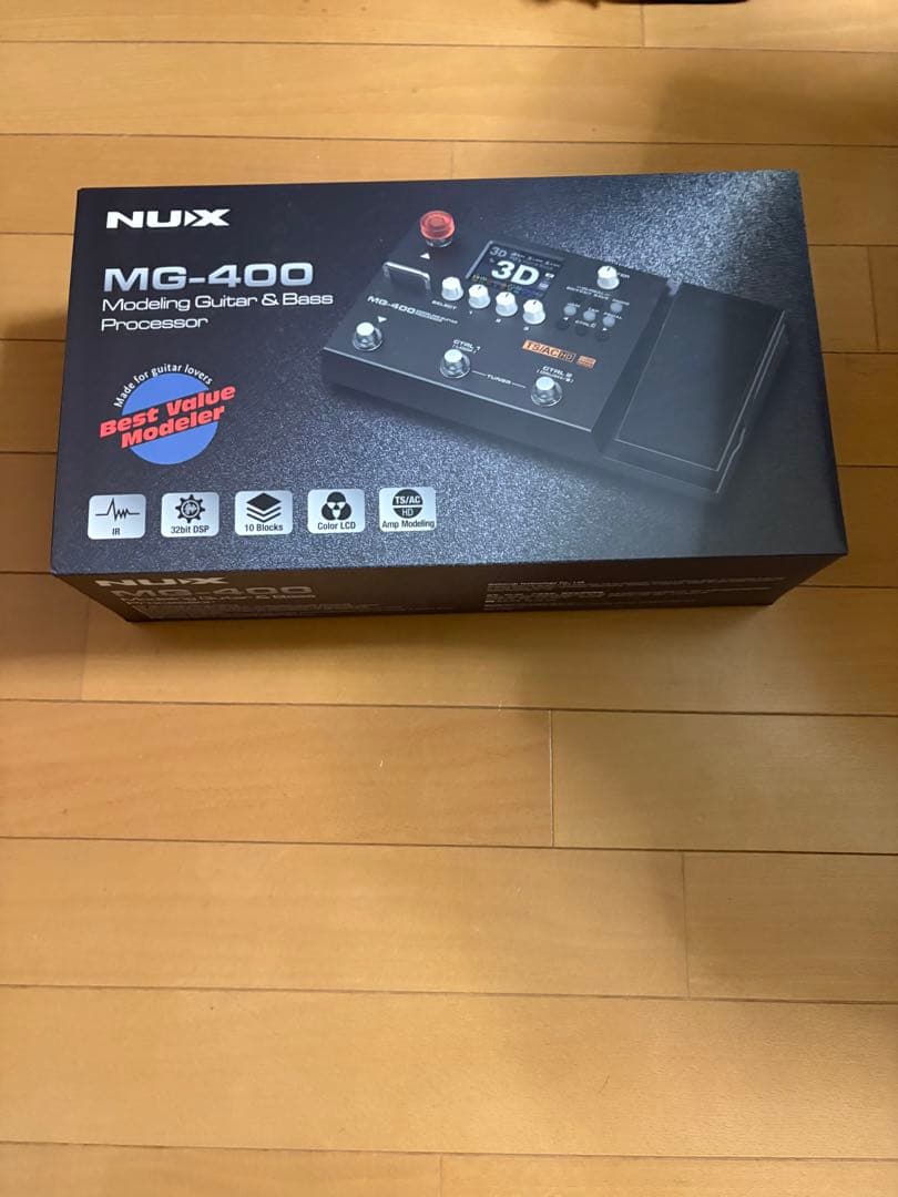 7/27まで値下げ】NUX MG-400 ギター マルチエフェクター 美品
