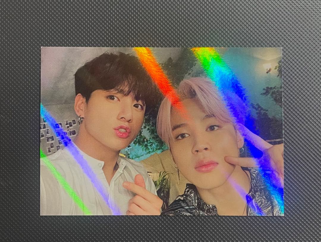 BTS トレカ チケットホルダー グク ジミン ジンホソクミニフォト