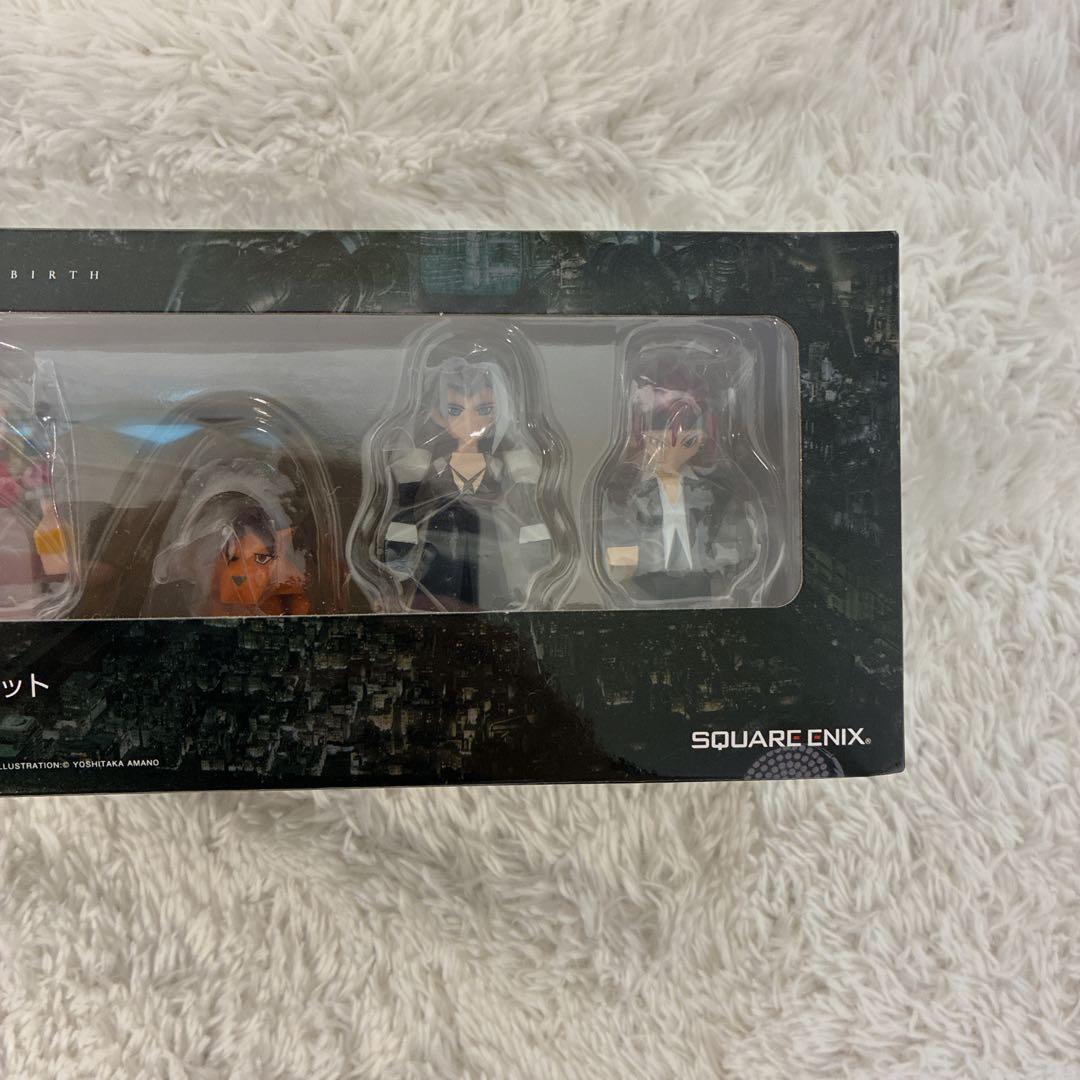 【未開封品】ファイナルファンタジー VII D賞ミニフィギュア7体セット FF7