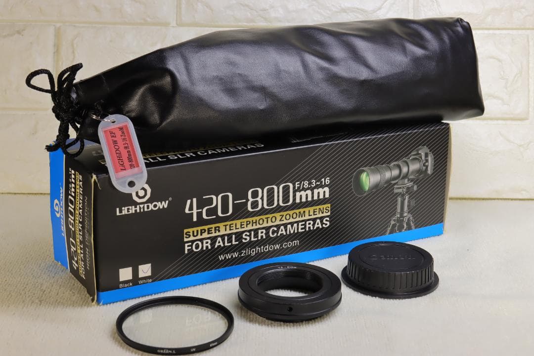 LiGHiDOW 420-800mm F8.3-16【2回使用・美品】作例あり
