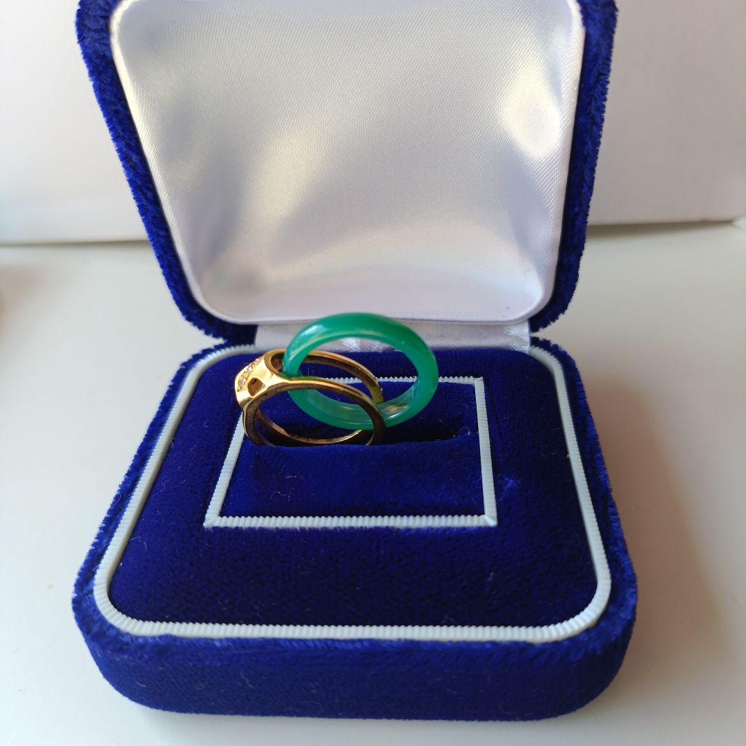 K18Diaメレー3psF.Ring