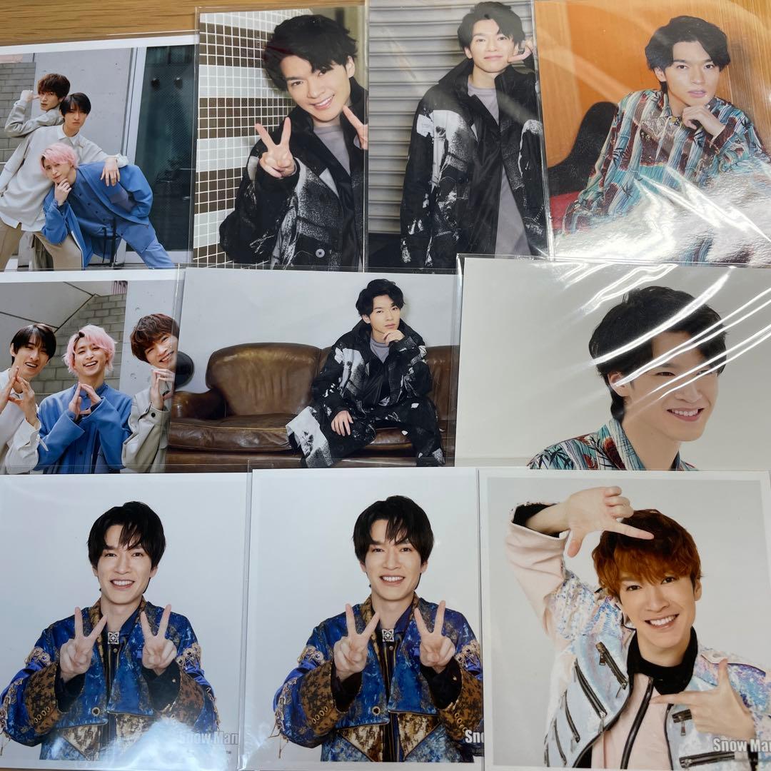 深澤辰哉 公式写真 113枚 ステフォ付 Snow Man 公式写真 Photo 3枚セット