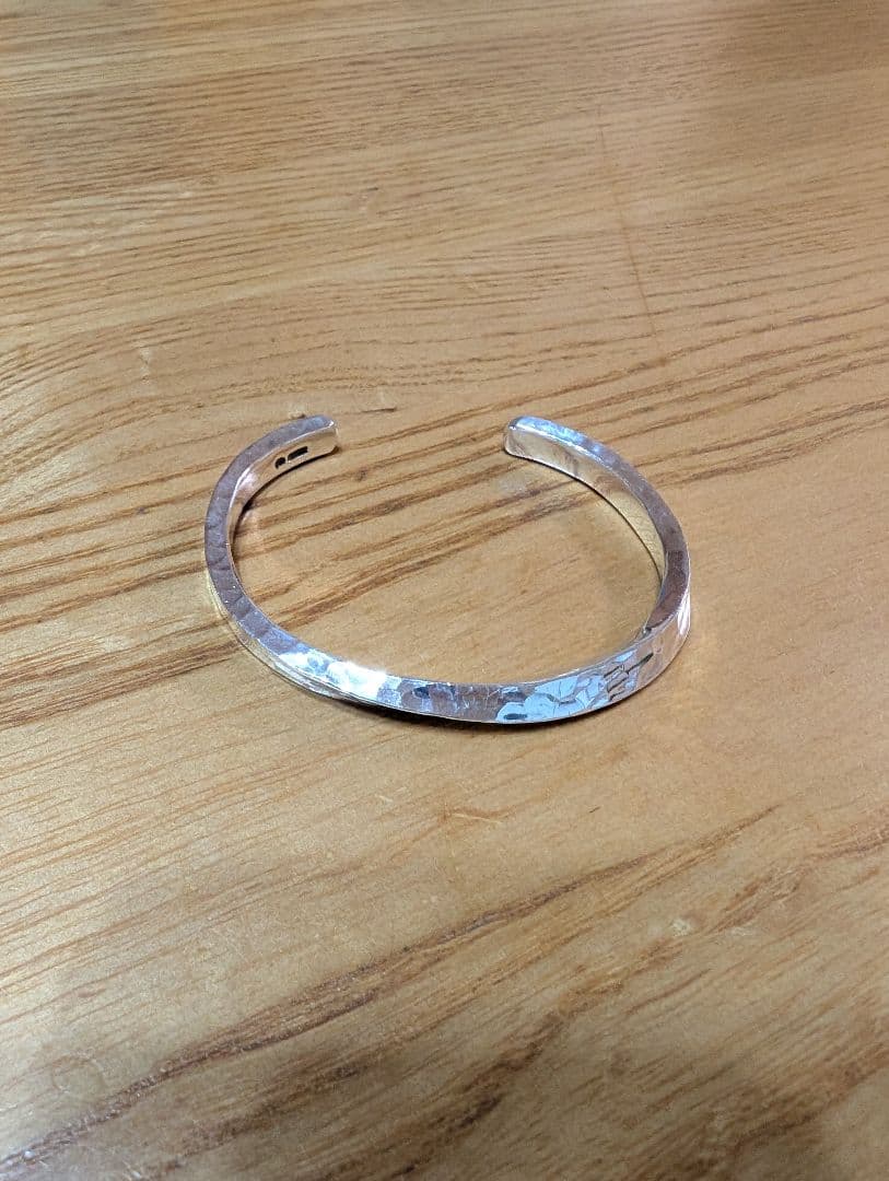 市松　silver スパイラルバングル　Belluria ベルーリア