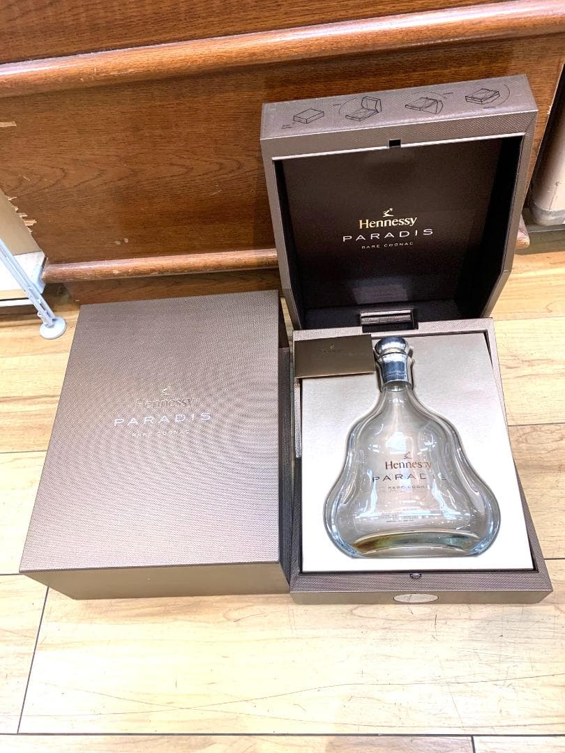 Hennessy ヘネシー PARADIS パラディ 空ボトル・空瓶/箱付き - メルカリ