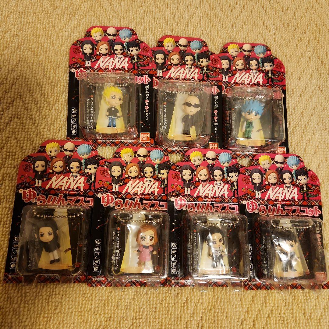 NANAゆらりんマスコット 全7体 バンダイ 商品・サービスサイト | NANA ゆらりんマスコット | 商品情報