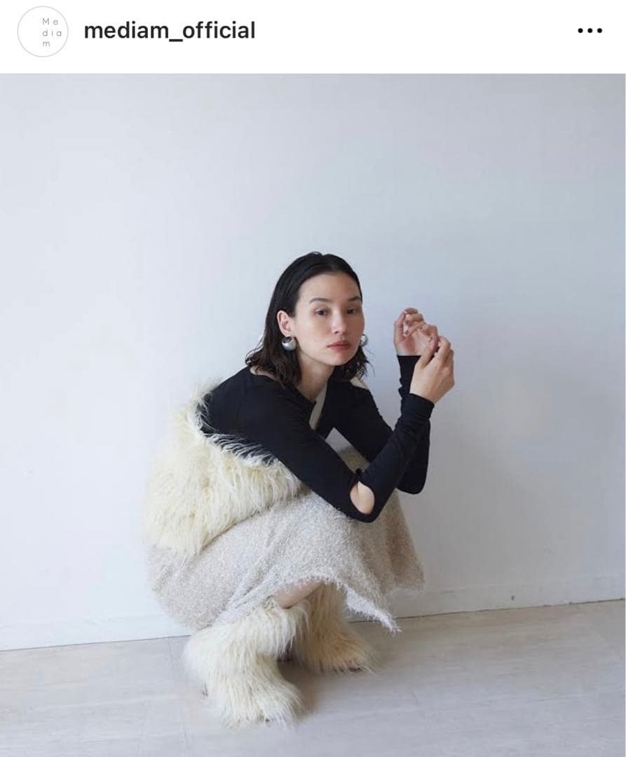 mediam ファー ブーツカバー レア☆