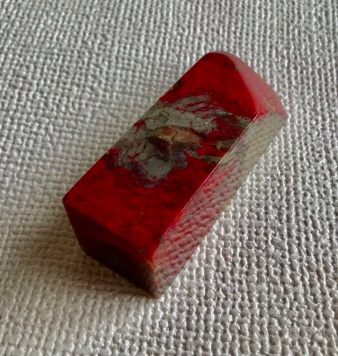 希少鶏血石（しょうかけいけつせき）稀少貴重の高い天然印石7
