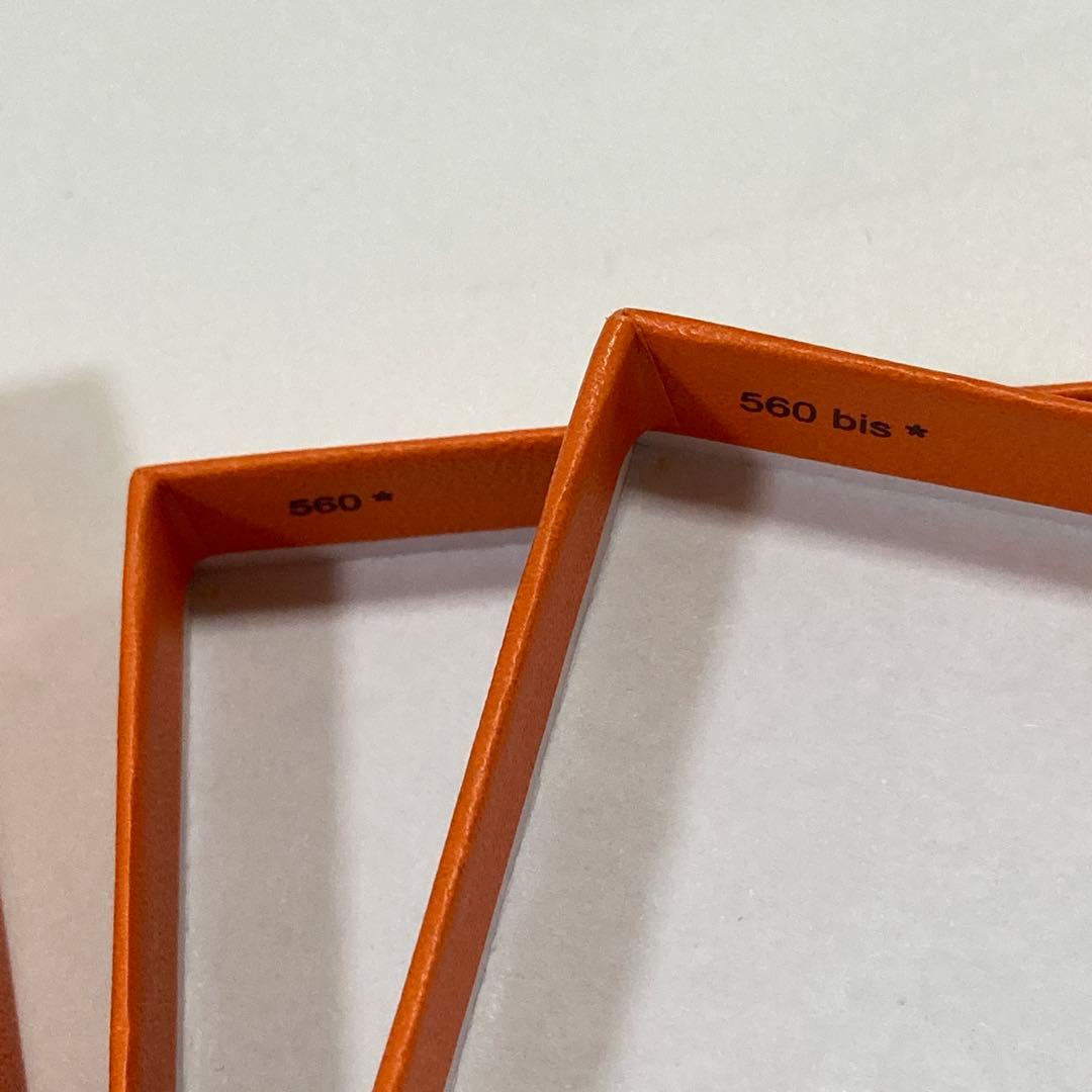 美品 エルメス アクセサリー入れ 保存袋 空箱 2個セット ミニサイズ