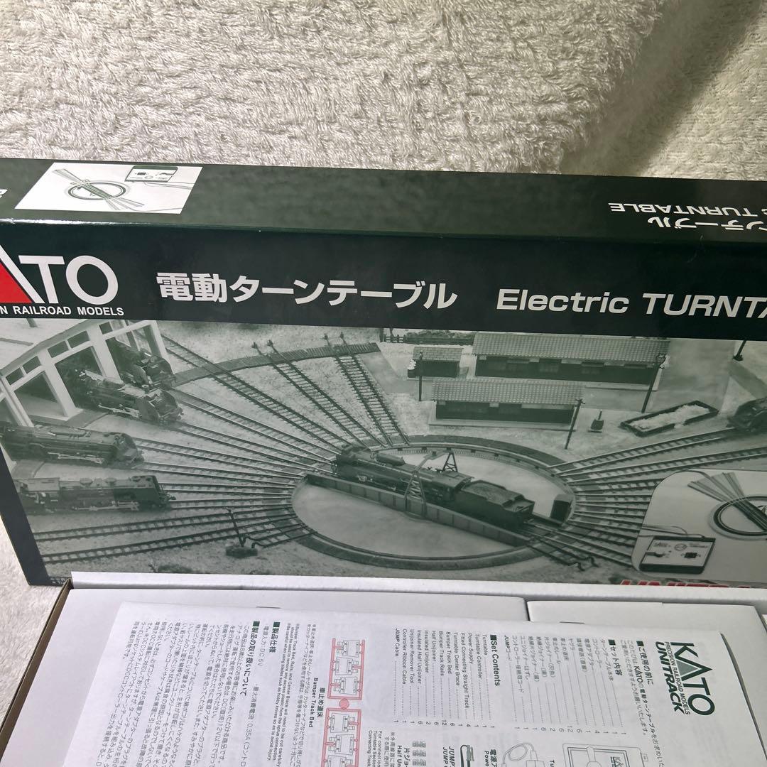 未使用　KATO Nゲージ用電動ターンテーブル　20-283 電動ターンテーブル