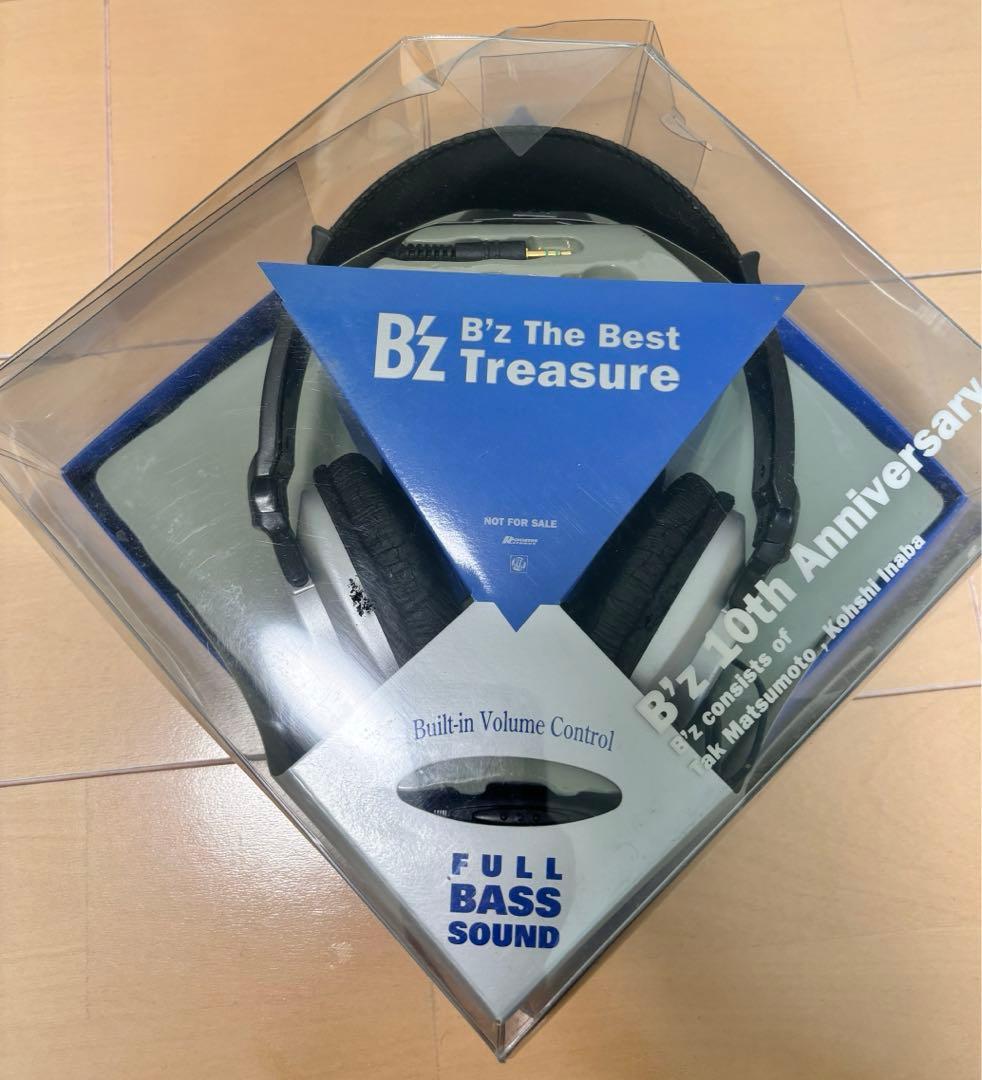 非売品】B'z トレジャー ケンウッド ヘッドフォン 稲葉浩志 松本孝弘