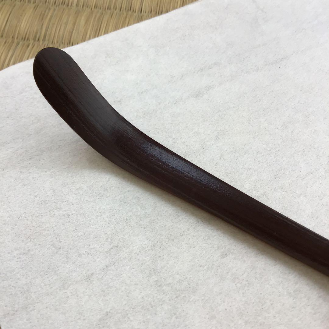 茶道具￼宝暦年代古竹茶杓 銘:花衣 宗春作 妙喜士延