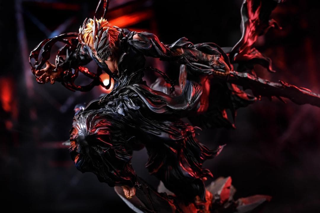 BLEACH 黒崎一護 ガレージキット フィギュア 黒崎一護 最後の月牙天衝