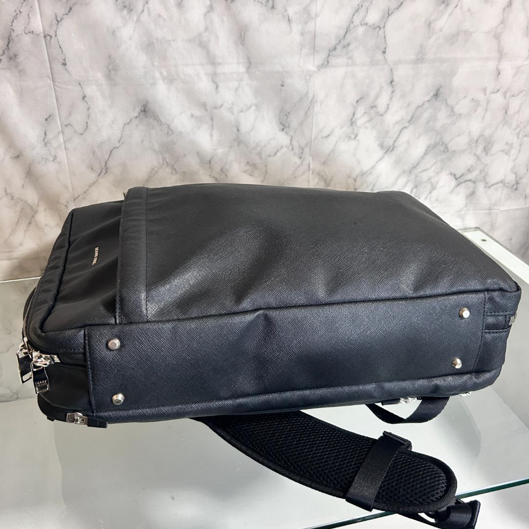 タケオキクチ 3way ビジネスバッグ リュック コーティング コーデュラ