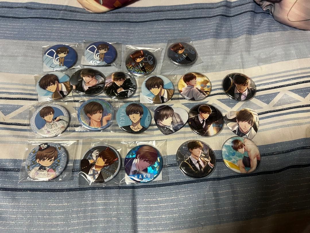 恋とプロデューサー⭐︎ハク⭐︎グッズ⭐︎恋与制作人⭐︎白起⭐︎缶バッジなど⭐︎恋プロ