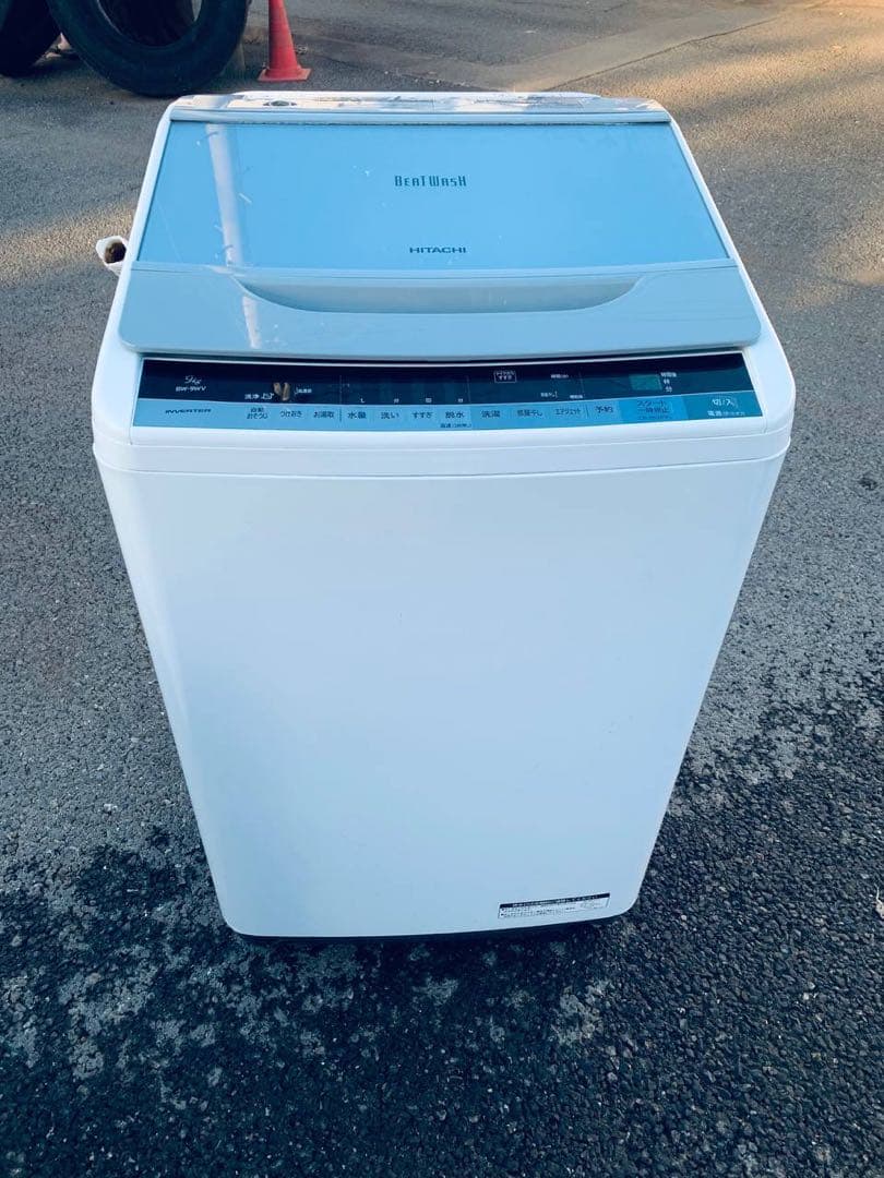 送料設置無料　HITACHI 全自動電気洗濯機　BW-9WV 送料設置無料 HITACHI 全自動電気洗濯機 BW-9WV