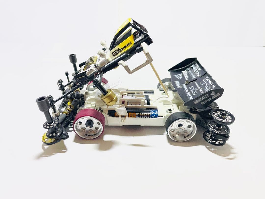 ミニ四駆 ホットショット　MSフレキ　加工多数