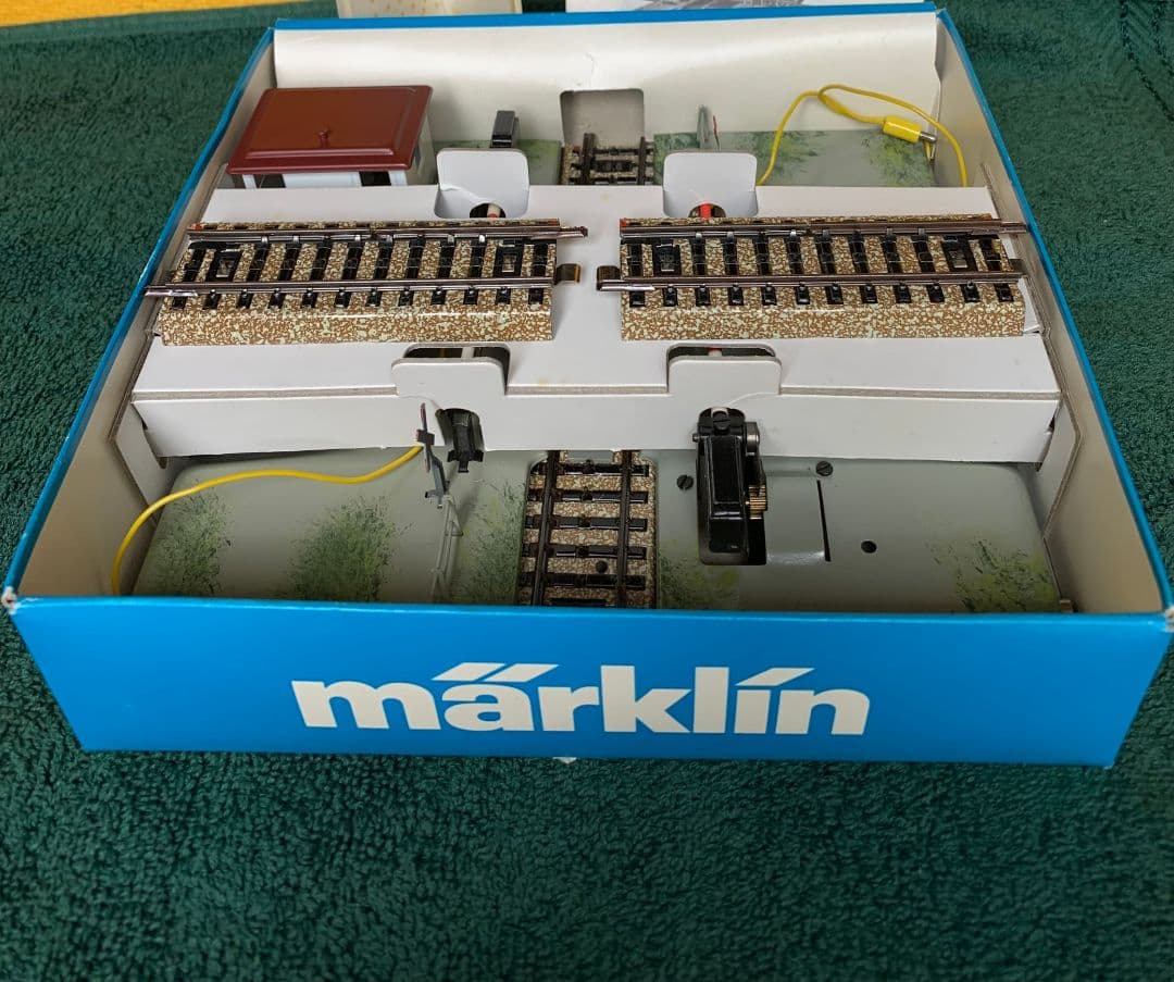 入手不可能メルクリンHOドイツ国鉄踏切セットNo7192 廃番品