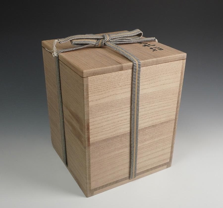 島田文雄 彩磁椿文水指 共箱 茶道具 - メルカリ