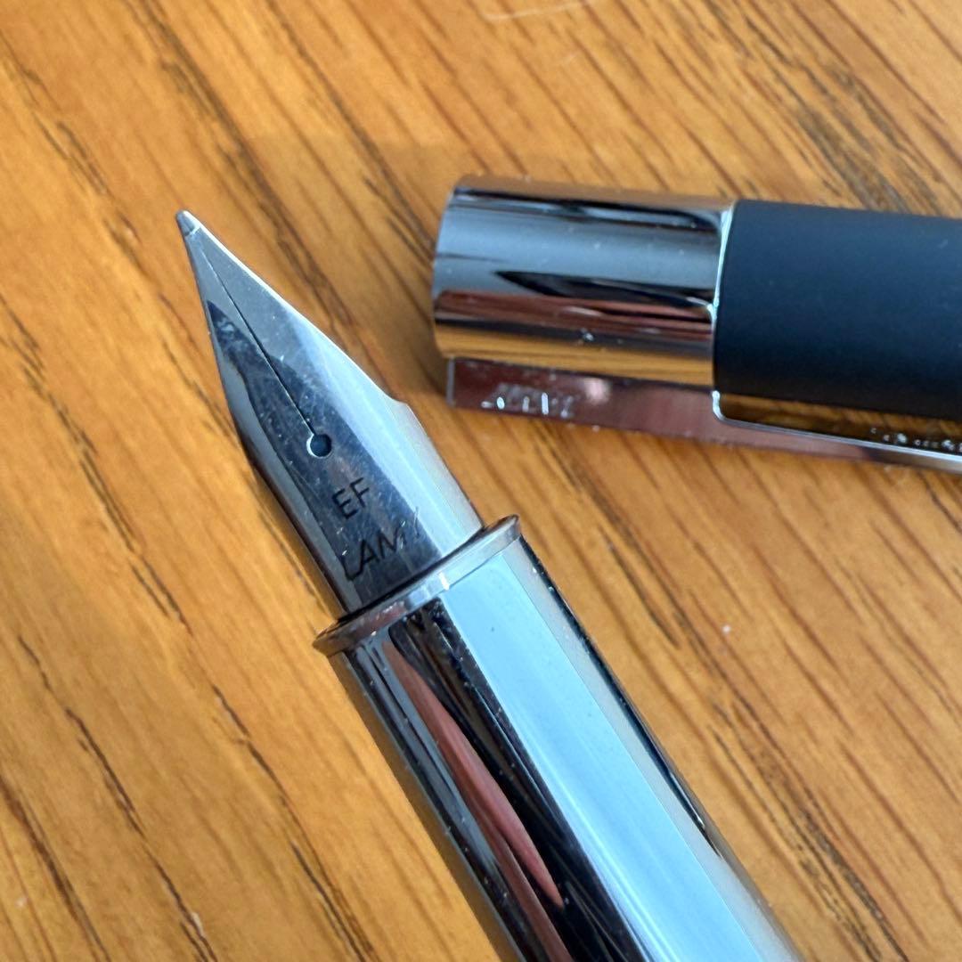 LAMY スカラ 万年筆 EF マットブラック