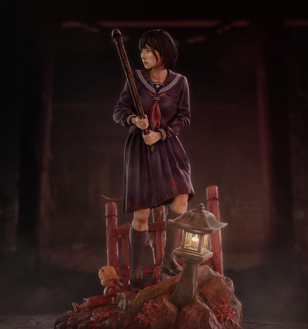 1/7　未塗装 未組立　フィギュア　ガレージキット　サイレントヒルf 深水雛子