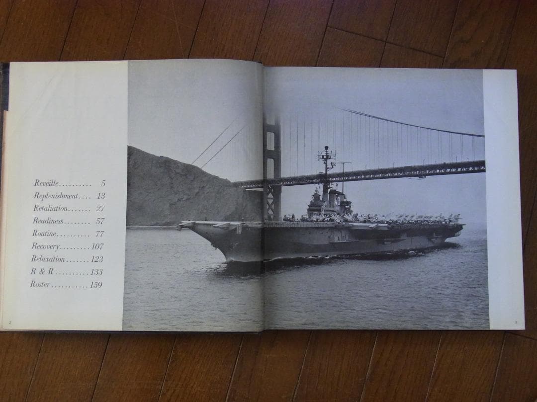 1960-61年米空母CVA-43コーラルシーの西太平洋航海－クルーズブック