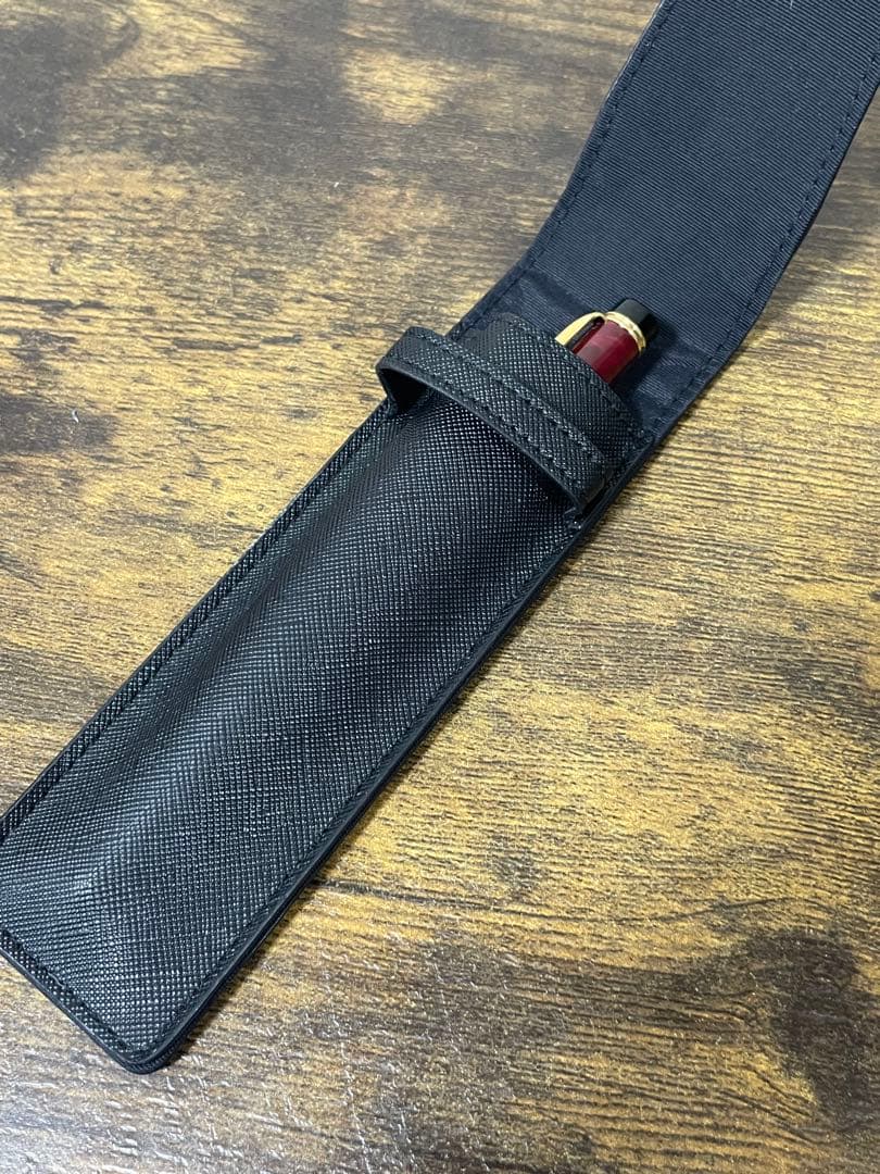 試筆のみ 1996年製 初期型 グランセ ルビーレッド マーブル 万年筆 細字