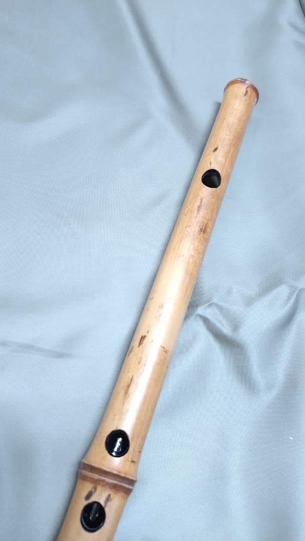 煤竹篠笛古典調5本調子