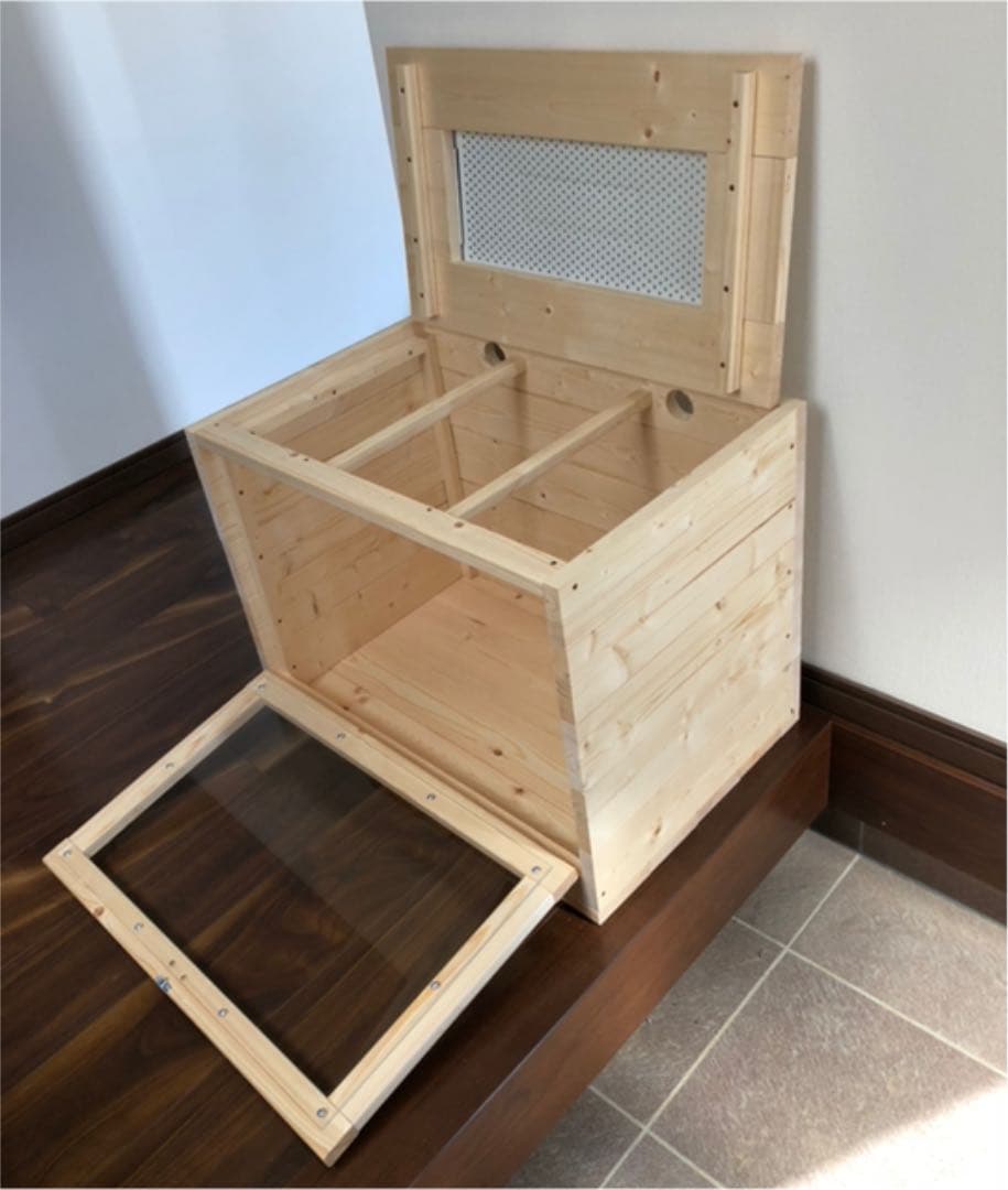 新品 木製 ケージ 小動物 ハリネズミ ハムスター デグー シマリス ウサギ