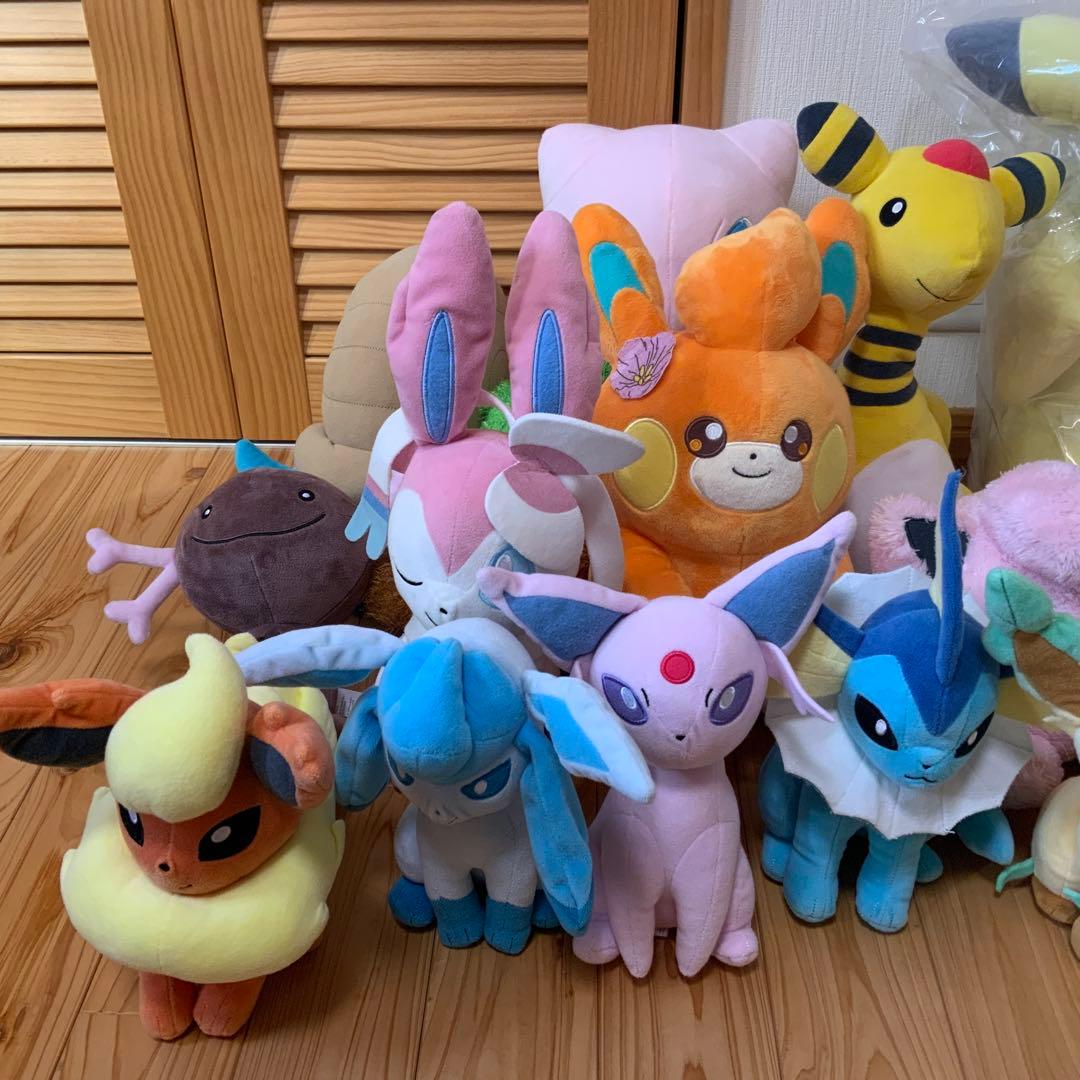 ポケモン　ぬいぐるみ　まとめ売り　17体