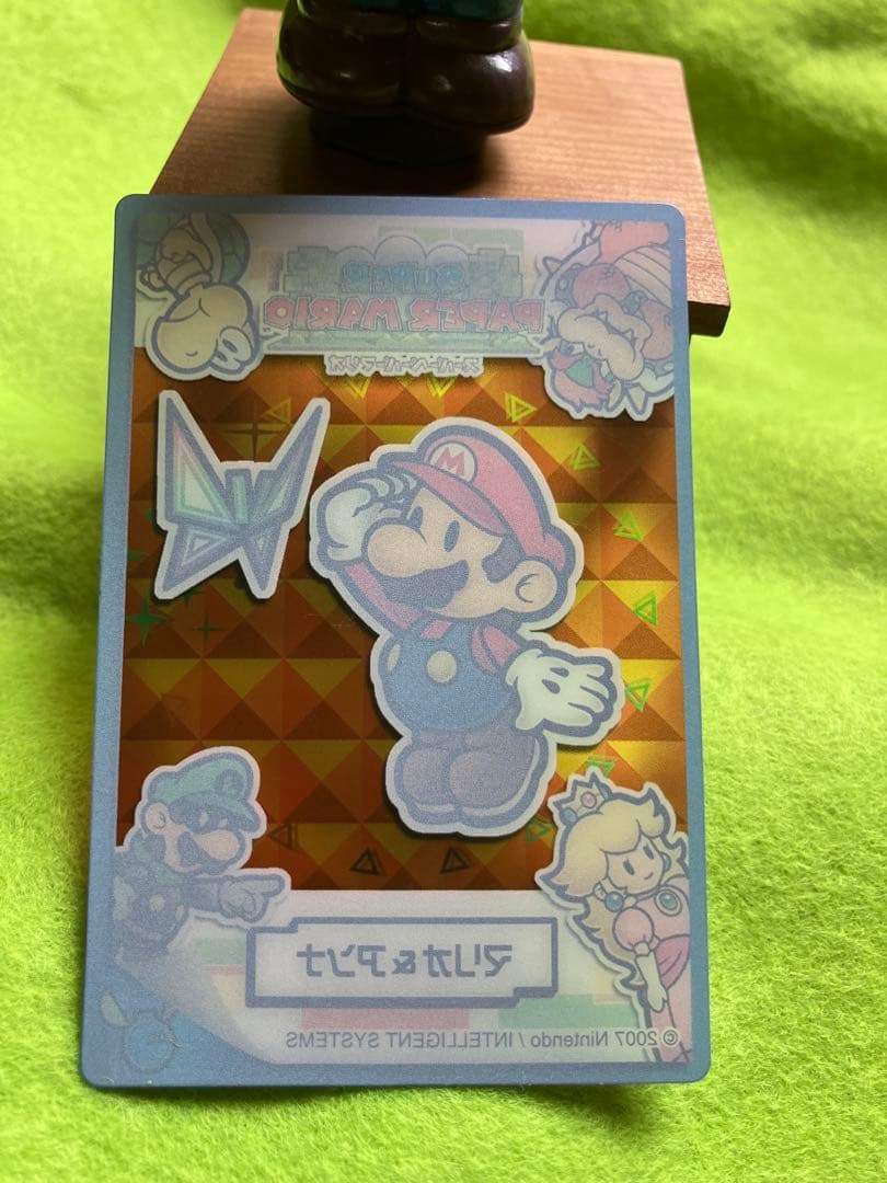 他出品無し!!!】スーパーペーパーマリオ マリオ＆アンナ クリアカード