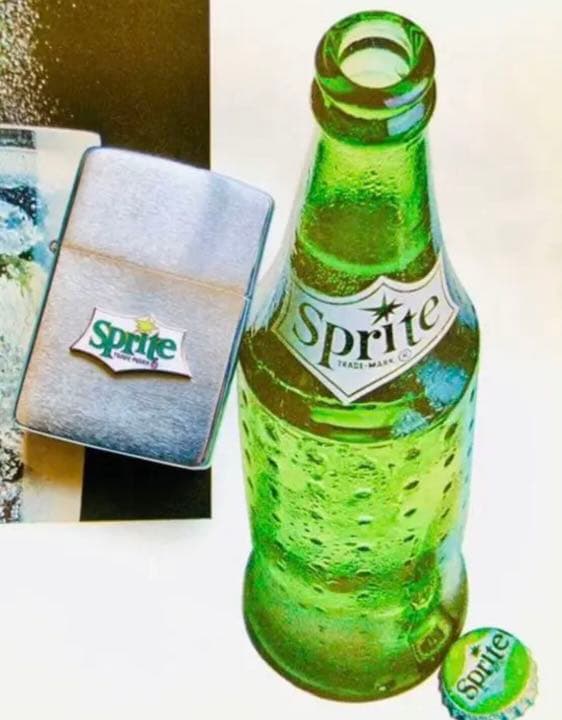 ＊超希少＊スプライト＊sprite＊米国購入＊ビンテージ＊エナメル七宝製＊