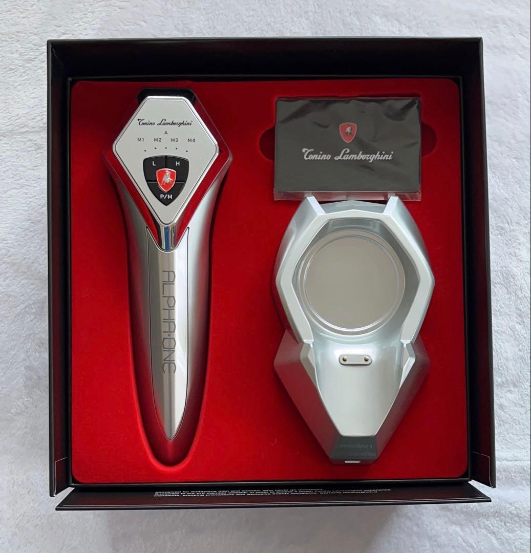 数回使用のみ】ALPHA・ONE アルファワン ランボルギーニ 美顔器