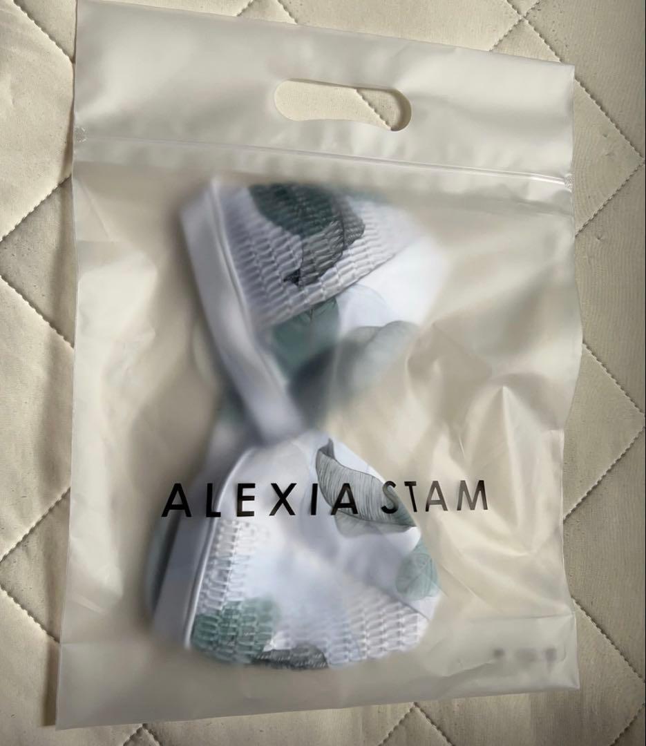 【新品未使用】alexiastam Bianca Leafy Flow