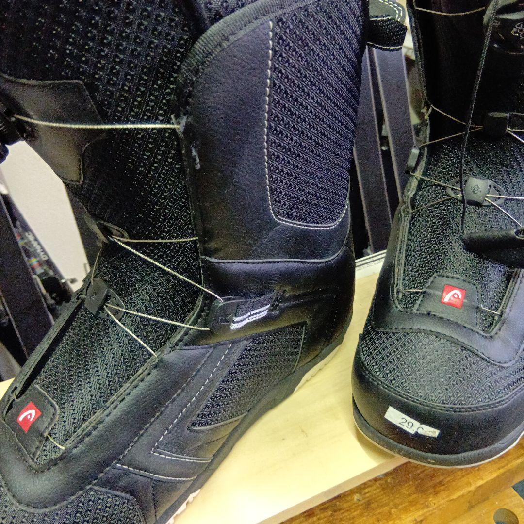 HEAD スノーボードブーツ STRIKE 29cm ブラックBOA 訳あり