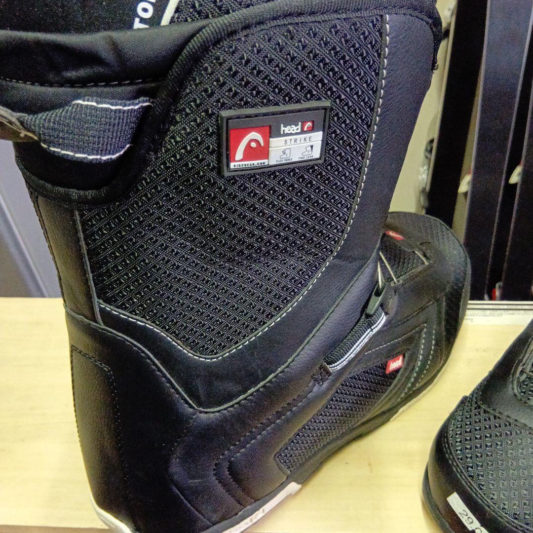 HEAD スノーボードブーツ STRIKE 29cm ブラックBOA 訳あり