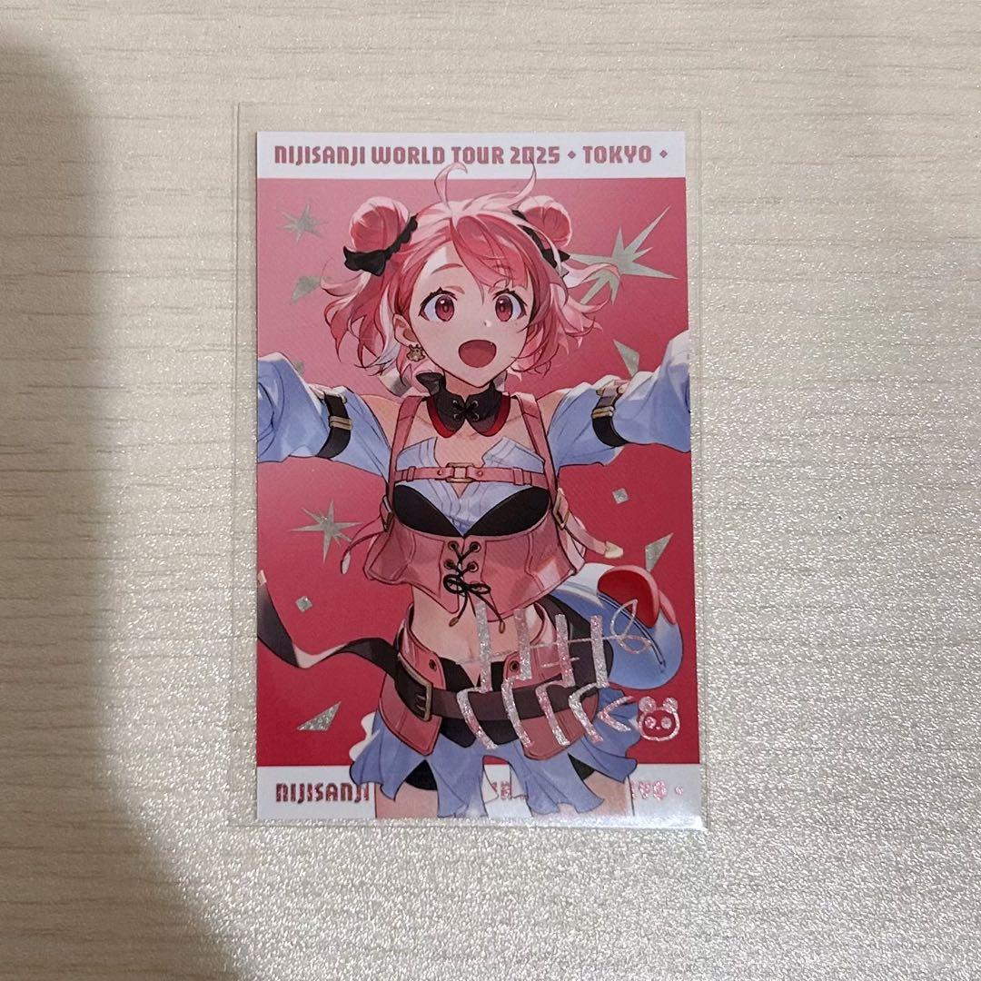 にじさんじ SitR 東京公演 チェキ風カード 笹木咲 レア - メルカリ