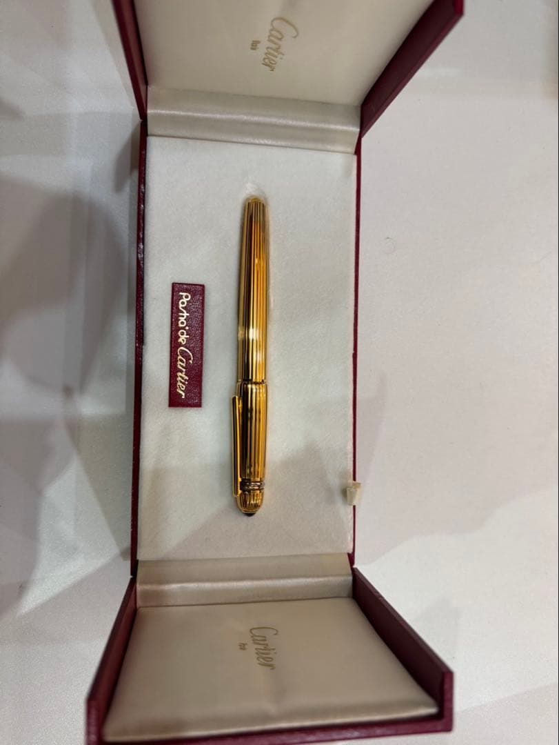 Cartier パシャ ドゥ カルティエ 18k 万年筆 専用ケース付き - メルカリ