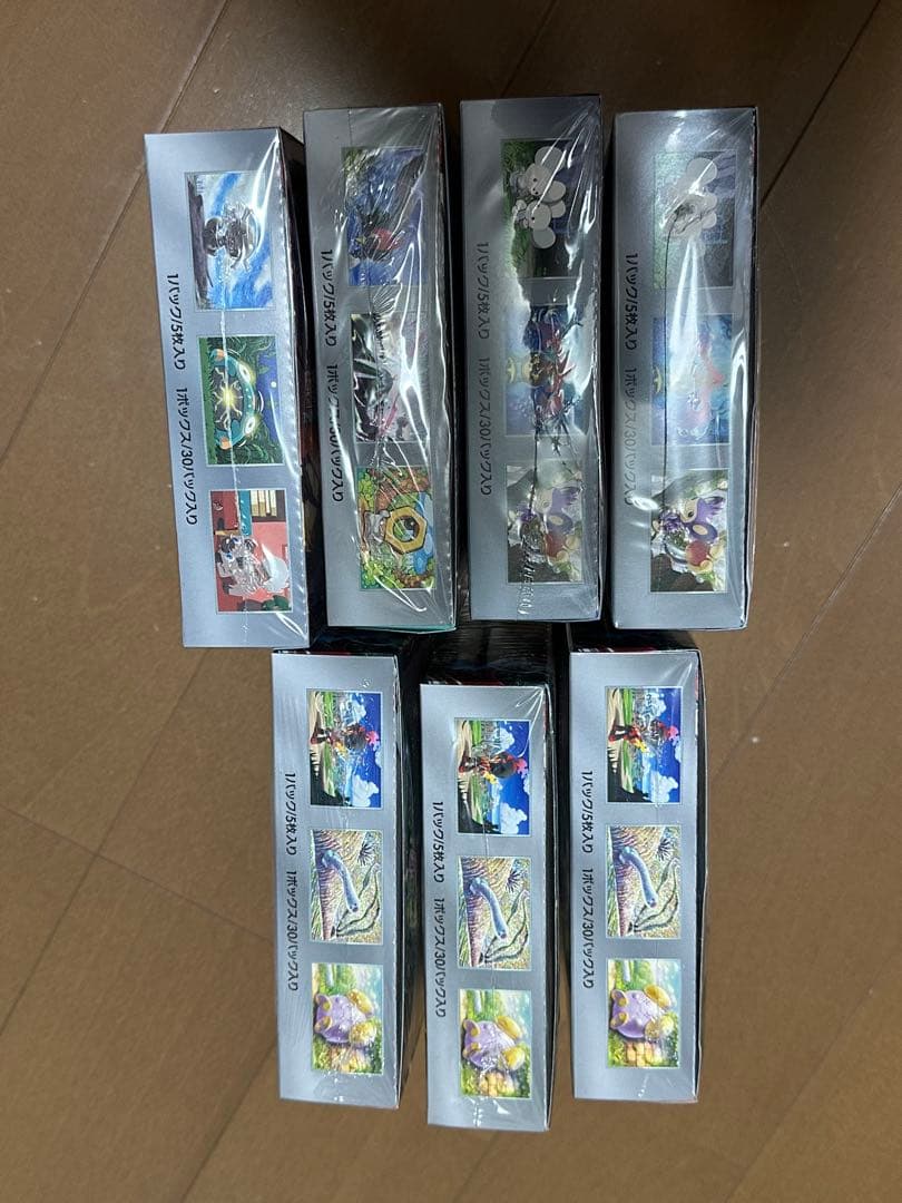 ポケモンカードゲーム 未開封7BOX シュリンク付き まとめ売り