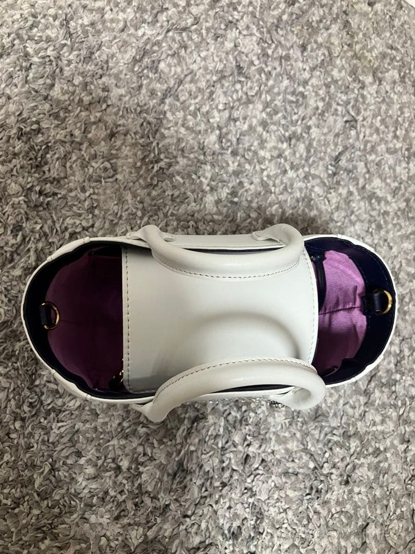 ADMJ スワロフスキー マイクロミニトートバッグ