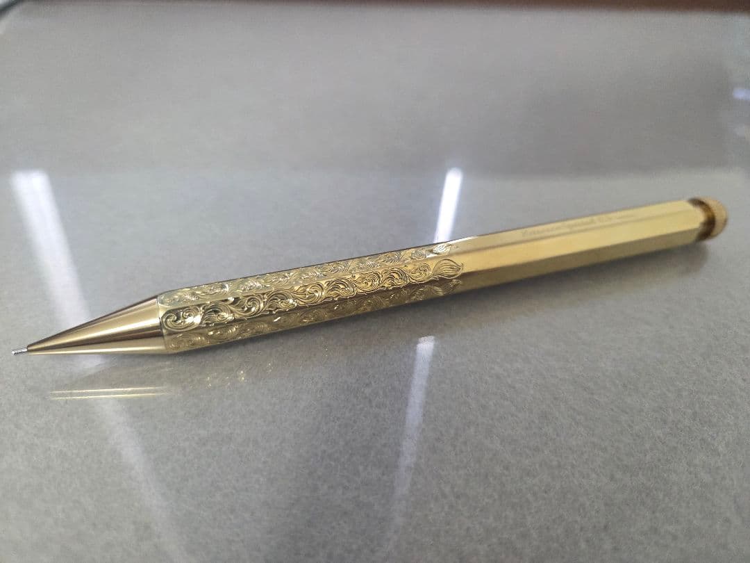カヴェコ スペシャル ペンシル ブラス 真鍮 彫金加工 0.5mm