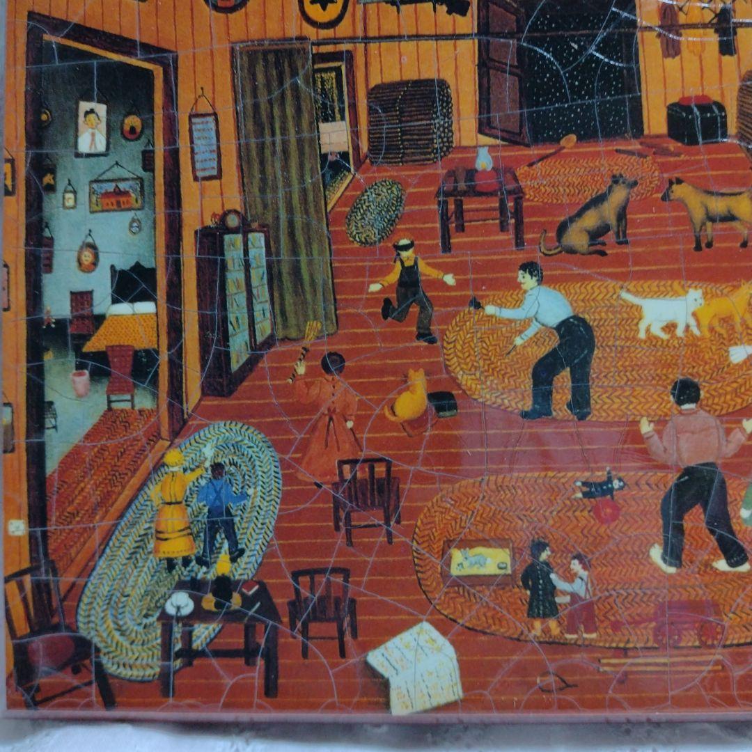 木製　マティー・ルー・オケリー　壁飾り　壁絵　絵