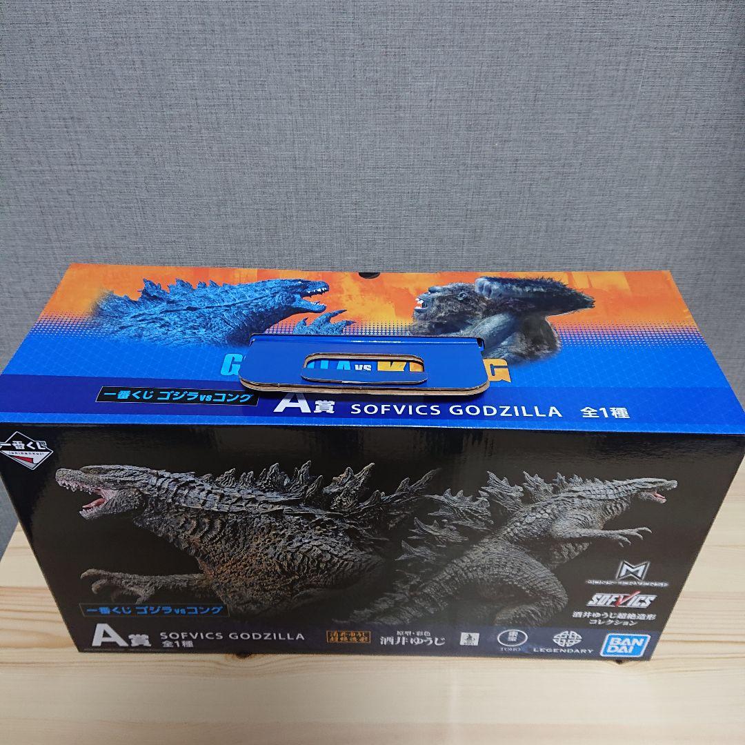 【新品未開封】一番くじ ゴジラ vs コング A賞 フィギュア　オマケ付
