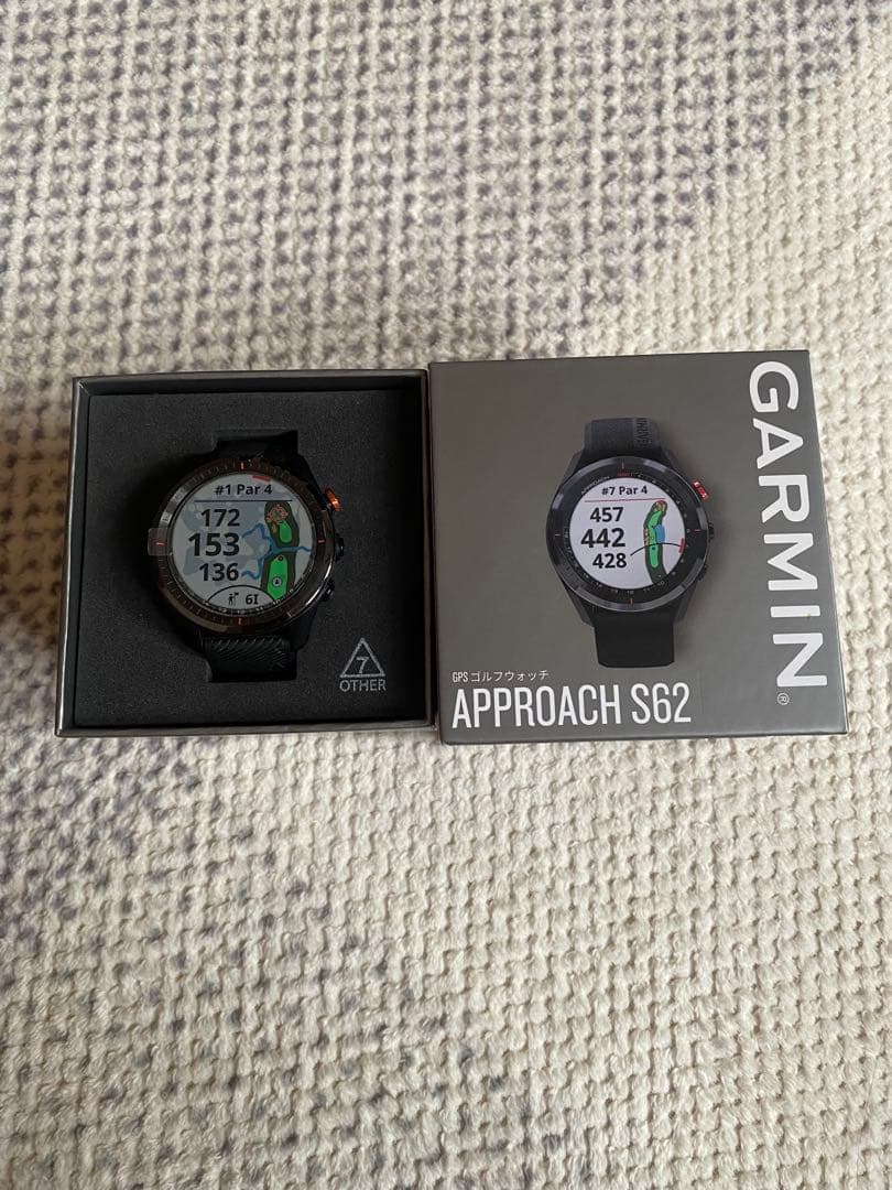 【ジャンク品】 GARMIN APPROACH S62 GPS ゴルフウォッチ Amazon.com: Garmin Approach S62 Bundle, Premium Golf GPS Watch