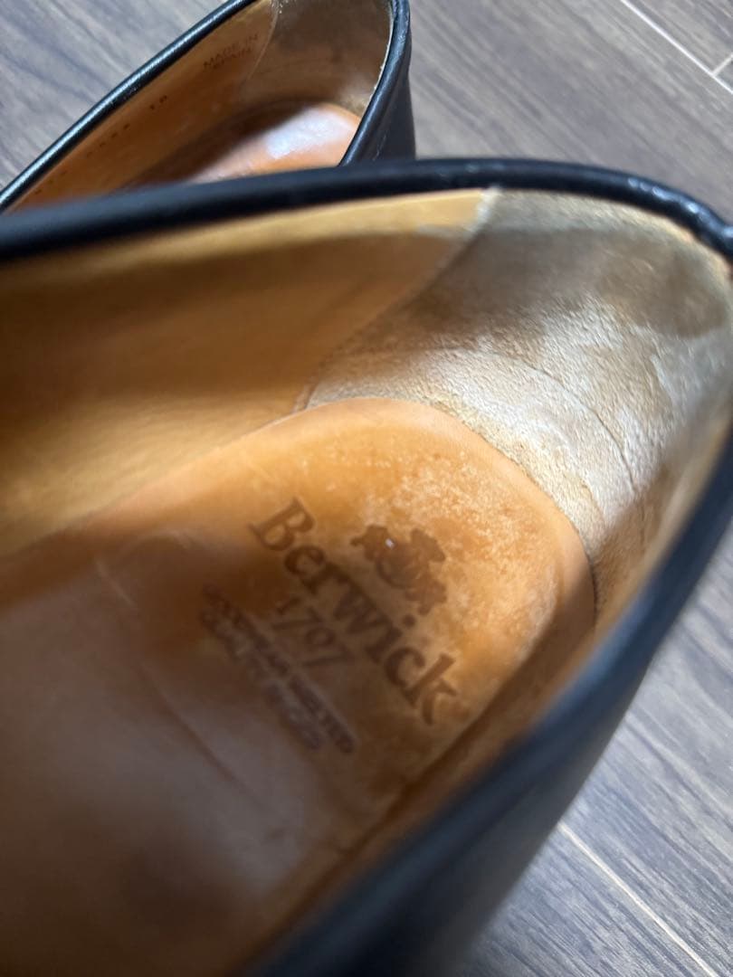 バーウィック Berwick 1707 ローファー ブラック　サイズ10